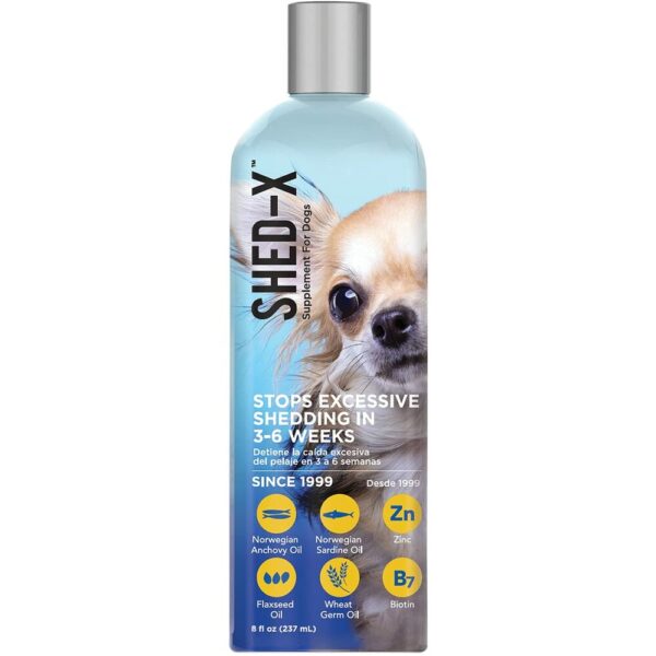 Shed-x Dermaplex Suplemento Líquido Para Piel Y Pelo De Perros 8oz