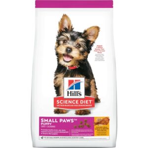 Hill's Science Diet Puppy Small Paws Alimento Para Cachorros De Pollo 4.5lb/2kg