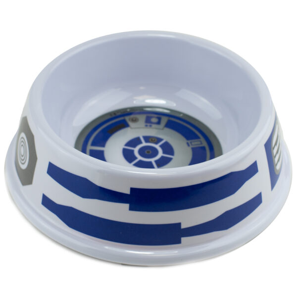 Star Wars R2-d2 Plato De Melamina Para Perros 7.5"