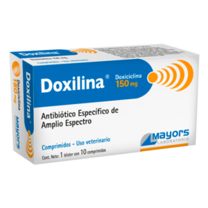 Doxilina 150mg Anatibiotico De Amplio Espectro A Base De Doxiciclina 10 Tabletas