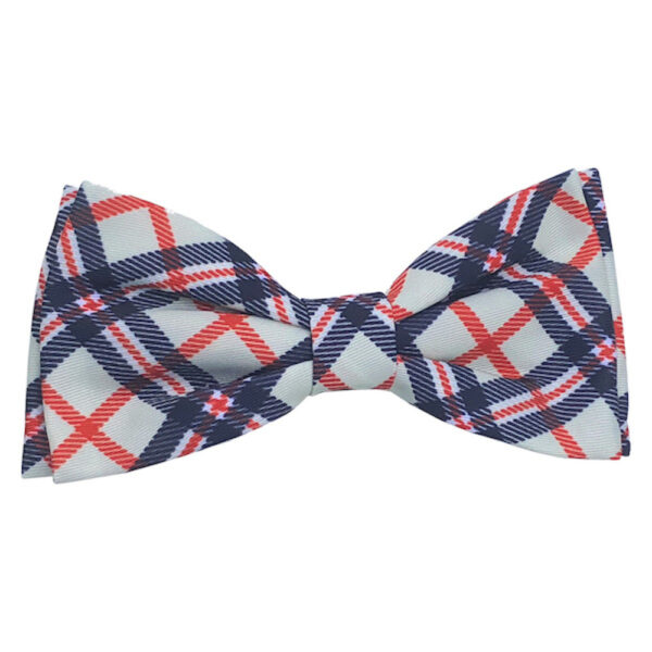 Huxley & Kent Madras Navy Corbatin Para Perros 4"