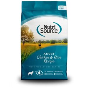 Nutrisource Chicken & Rice Adult Alimento Seco De Pollo Para Perros 5lb/2.2kg
