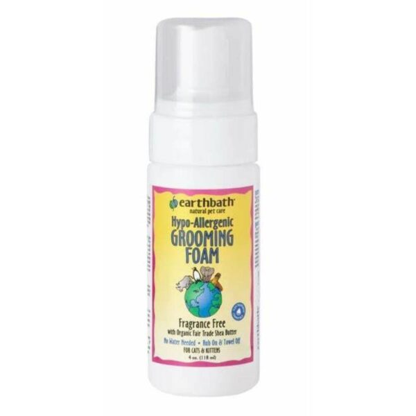 Earthbath Baño En Seco Hipoalergénico Para Gatos 4oz