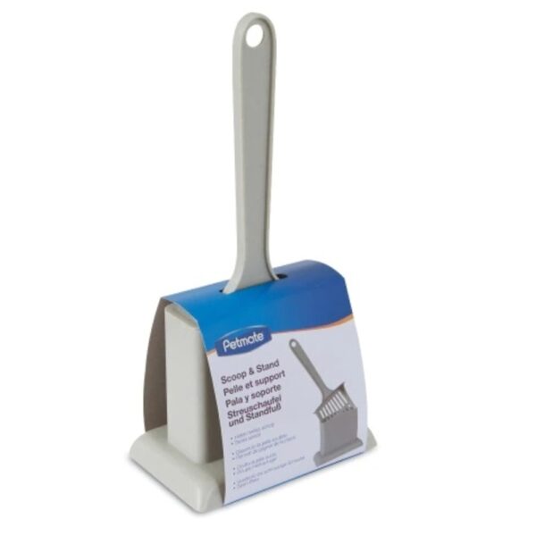 Petmate Pala Blanca Para Recogida De Desechos De Gatos 6"