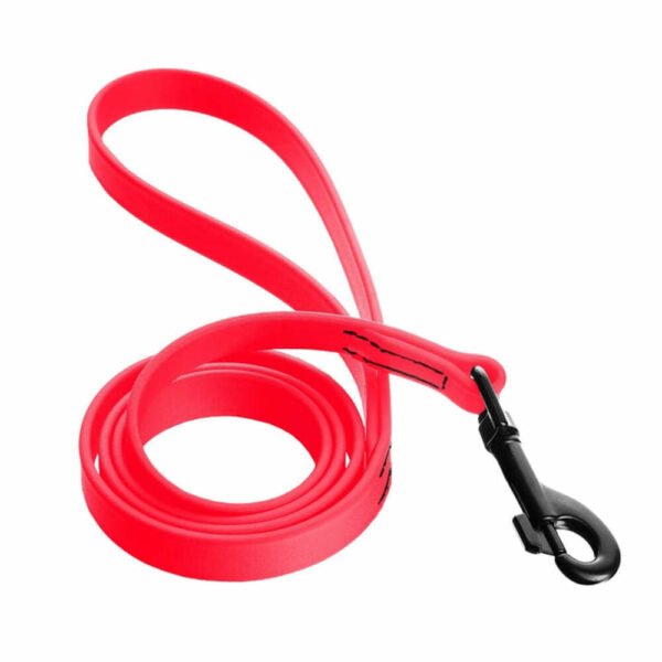 Dogline Correa Rosa Neon Impermeable De Biotano Para Perros 4'