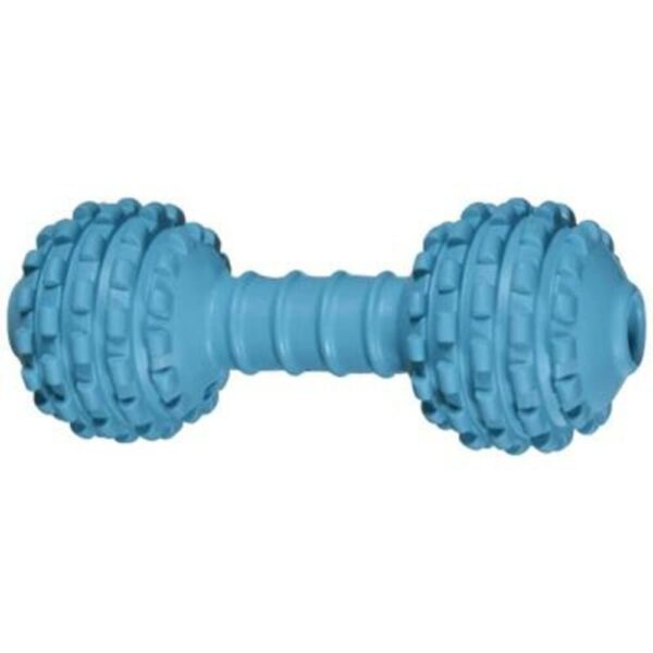 Jw Chompion Juguete Rolo Azul De Goma Para Perros 5"