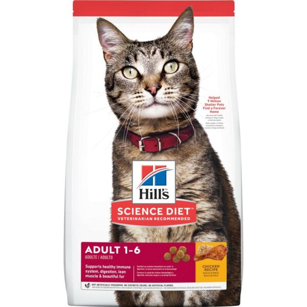 Hill's Science Diet Adult Alimento De Pollo Para Gatos 4lb/2kg