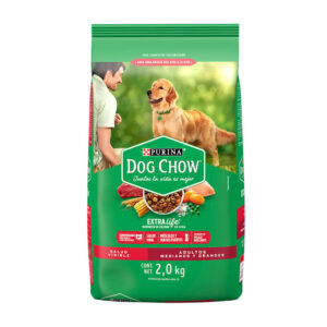Purina Dog Chow Adultos Medianos y Grandes Alimento Para Perros 2kg/4.4lb