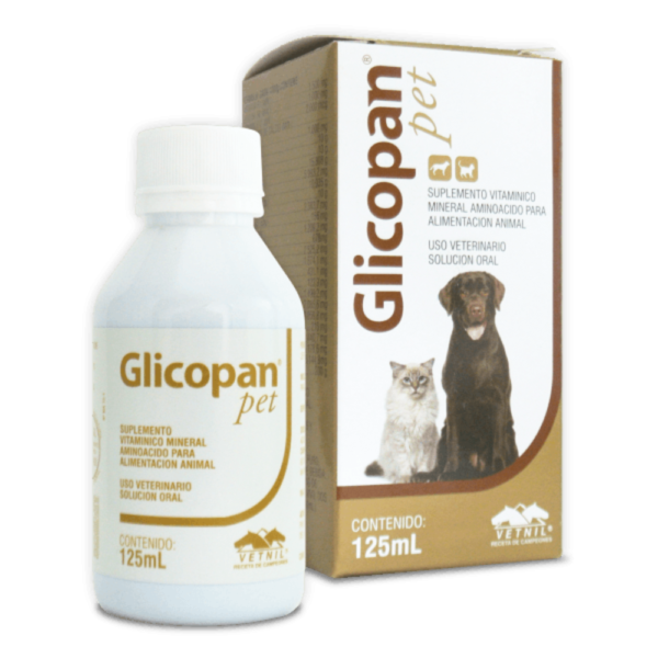 Glicopan Pet Estimulante Del Apetito Y Energético Para Mascotas 125ml
