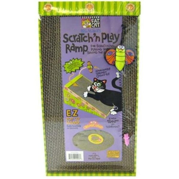 Fat Cat Rascador Rampa De Carton Para Gatos 18.5"