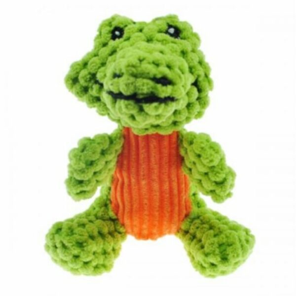 Chomper Mini Corduroy Gator Juguete Cocodrilo Para Perros 6"