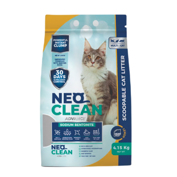 Neo Clean Arena Aglutinante Con Aroma A Limon Para Gatos 4.15kg