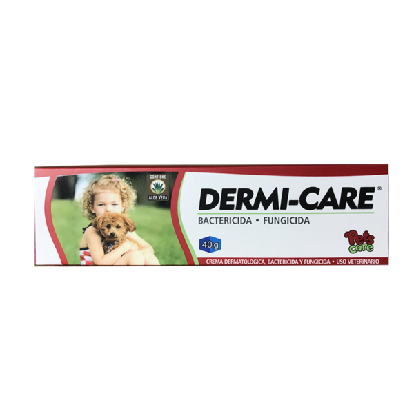 Dermi-care Crema Bactericida, Fungicida Y Antiinflamatoria Para Mascotas 40g