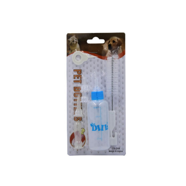 Home Pet Set Biberon Con Limpiador Para Cachorros