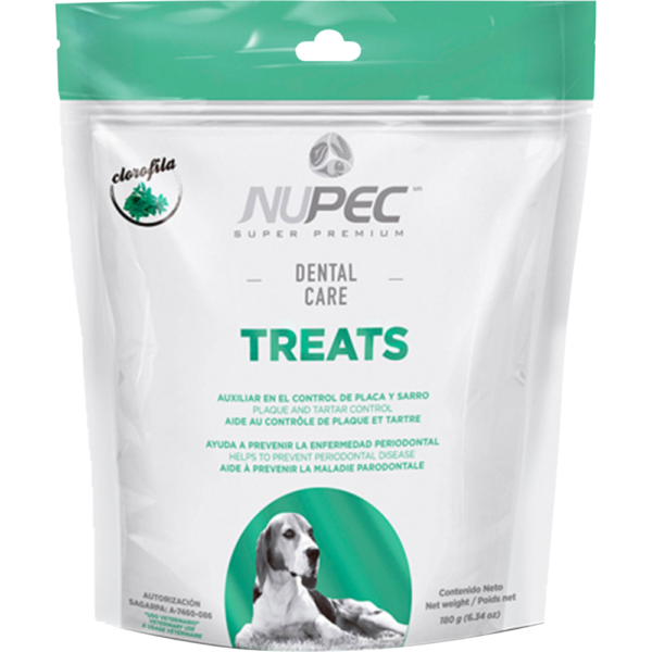 Nupec Dental Care Treats Golosinas Para El Cuidado Dental 180gr