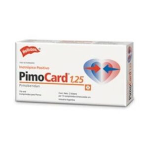 Pimocard 1.25 Para El Tratamiento En Perros Con Problemas Cardíacos 20 Tabletas