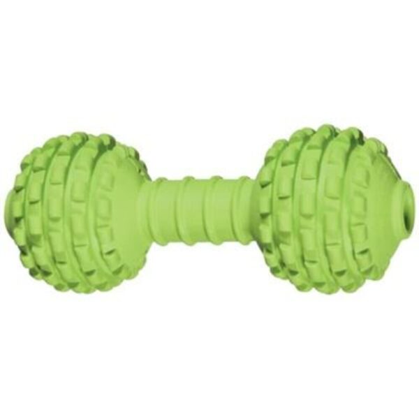 Jw Chompion Juguete Rolo Verde De Goma Para Perros 5"