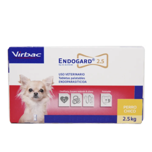 Endogard 2.5 Antiparasitario Interno En Tabletas Para Perros 1 Tableta