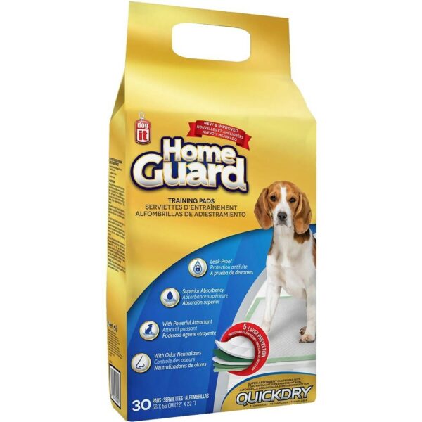 Home Guard Pads Almohadilla De Entrenamiento Para Perros 22" X 22" 30 Uds