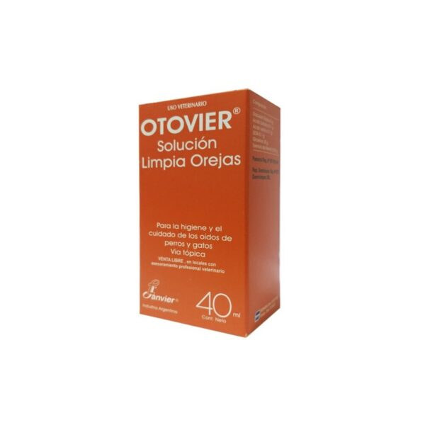 Otovier Solución Limpia Oídos Para Gatos Y Perros 40ml