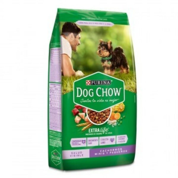 Purina Dog Chow Cachorros Minis y Pequeños Alimento para Cachorros 2kg/4.4lb