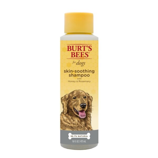 Burts Bees Skin-Soothing Shampoo De Avena Para Perros 16oz