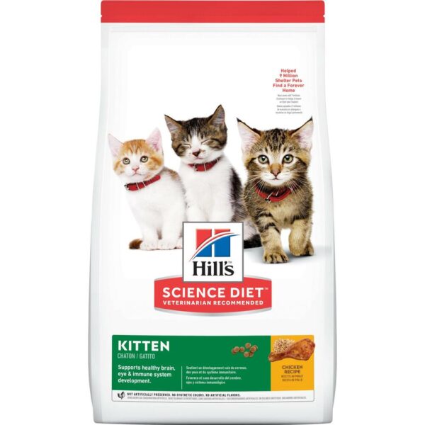 Hill's Science Diet Kitten Alimento de Pollo para Gatitos 3.5lb/1.5kg