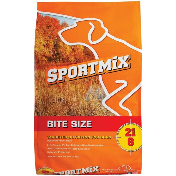 Sportmix Bite Size 21/8 Alimento Seco Para Perros 40 Lb