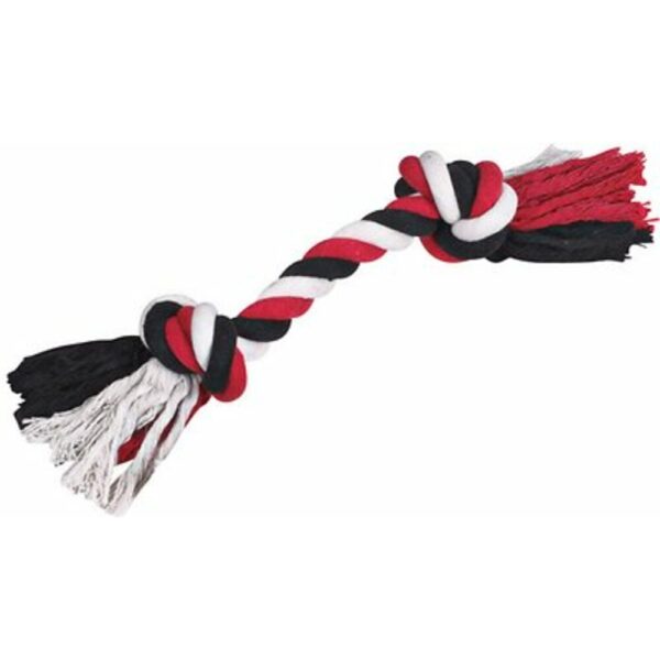 Grriggles Juguete Cuerda Anudada Roja Para Perros 8"