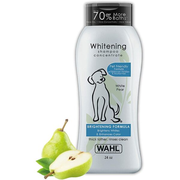 Wahl Shampoo Whitening Brightening Formula De Pera Para Perros 24oz