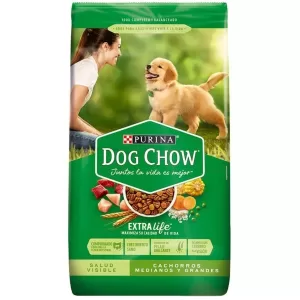 Purina Dog Chow Cachorros Medianos y Grandes Alimento Para Cachorros 16.5lb/7.5kg