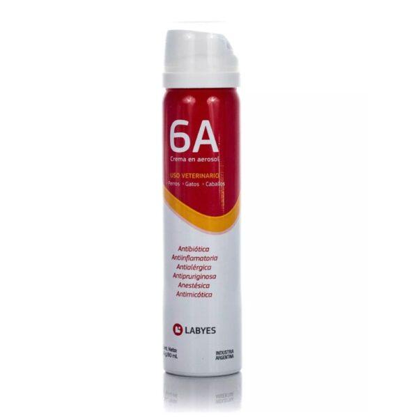6a Aerosol Topico Antibiotica Antiséptica Antiinflamatoria Y Cicatrizante 66g/80ml