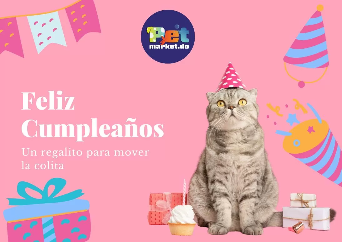 tarjeta de cumpleaños gatos