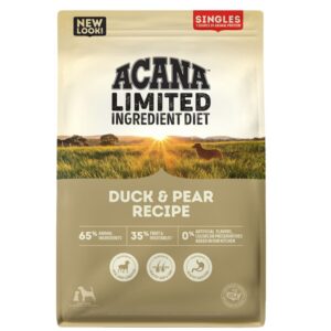 Acana Duck & Pear Alimento Para Perros De Pato Y Pera 4,5lb/2kg