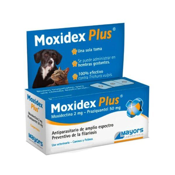 Moxidex Plus Antiparasitario Interno En Tabletas Para Perros Y Gatos 1 Tableta
