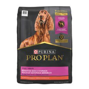 Purina Pro Plan Sensitive Skin and Stomach Salmon and Rice Alimento Para Perros 30lb/13.6kg