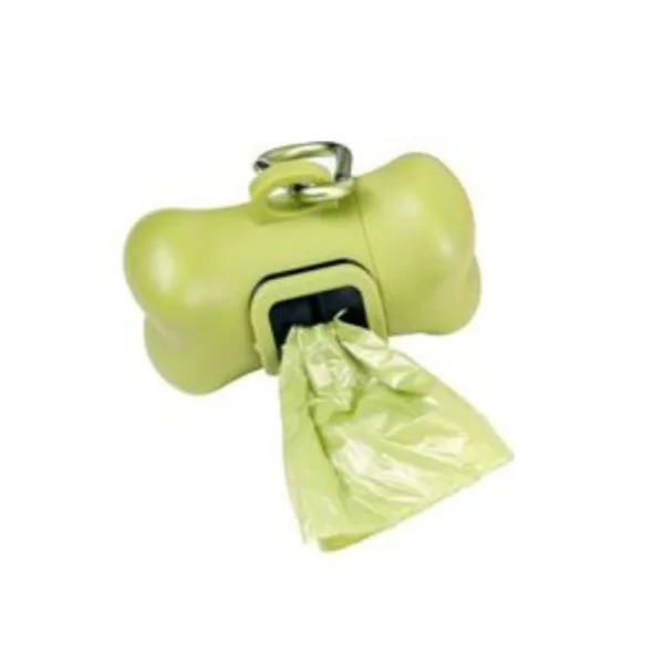 Gogo Dispensador Verde de Bolsas de Residuos con 1 Rollo