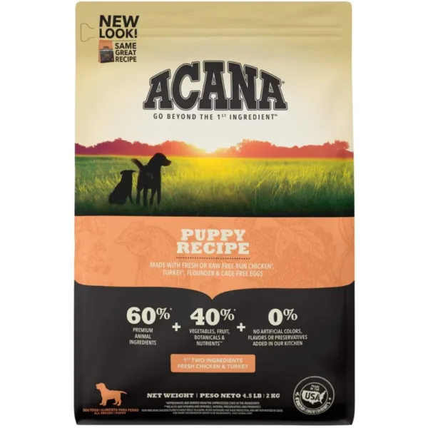 Acana Puppy & Junior Alimento para Cachorros 4.5lb/2.5kg