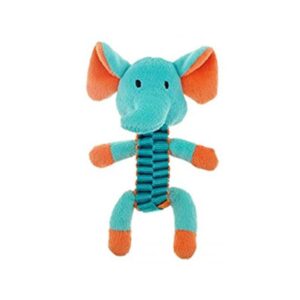 Chomper Juguete Elephant trenzado Para Perros 7"