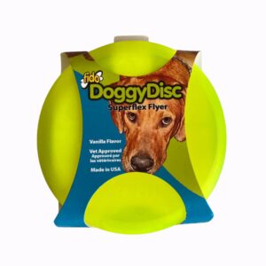 Fido Juguete Disco Verde Pequeño Para Perros 6"