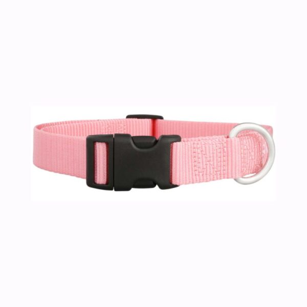 Mirage Collar Rosado Pequeño De Nylon Para Perros 10"x3/8"