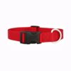 Mirage Collar Rojo Pequeño De Nylon Para Perros 10"x3/8"