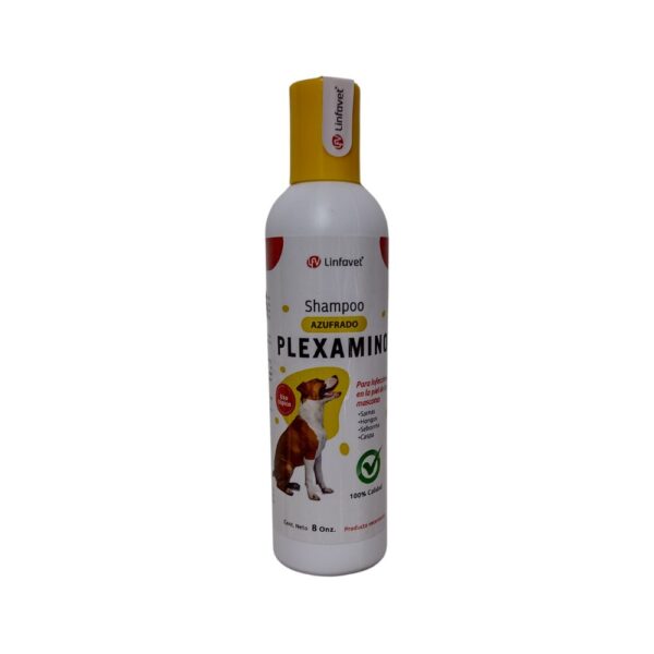 Plexamino Shampoo Azufrado para Perros 8oz