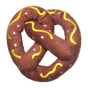 Huxley & Kent Juguete Pretzel De Peluche Para Perros 6.25"