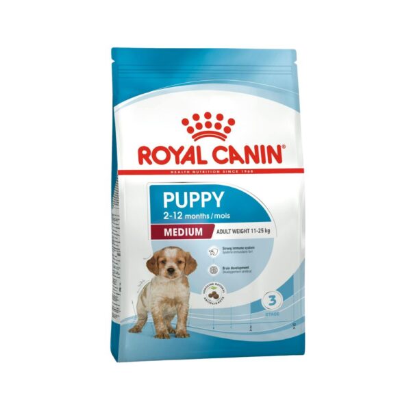 Royal Canin Medium Puppy Alimento Para Cachorros De Raza Mediana 4kg/8.8lb