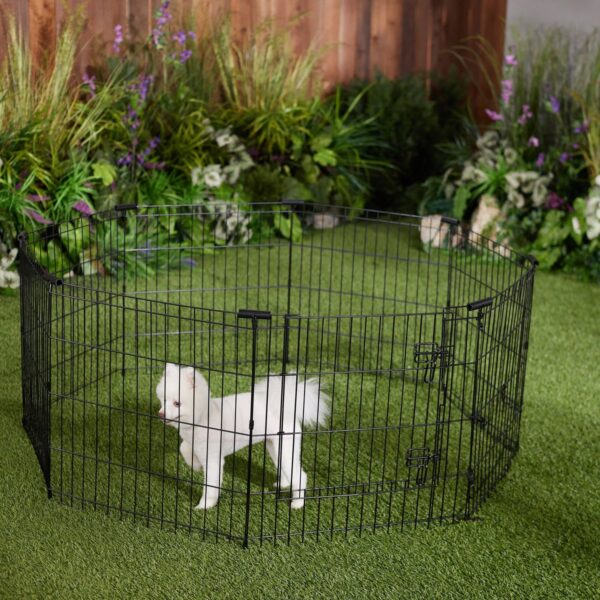 Royal Pet Corral De Metal Para Perros M 24"x24" 8 Paneles