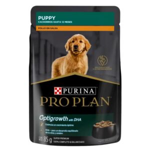 Purina Pro Plan Puppy Optigrowth Alimento Humedo de Pollo para Cachorros 85gr