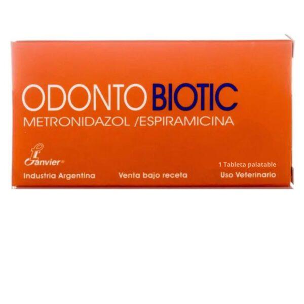 Odontobiotic Antibiotico para Afecciones Bucodentales para Perros y Gatos 1 Tableta