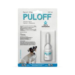 Puloff 2-10kg/4,4-22lbs Pipeta Antipulgas Antigarrapatas y Acaros para Perros
