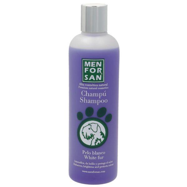 Men For San shampoo White fur Shampoo Pelo Blanco para Perros 300ml